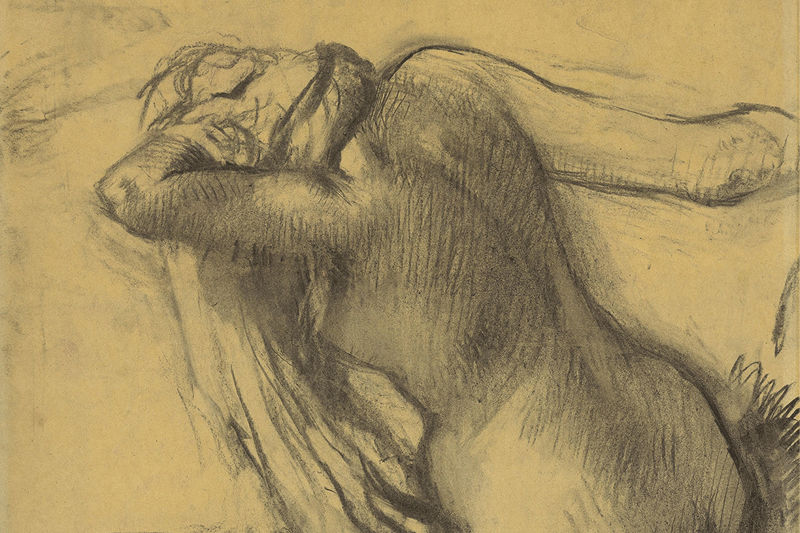 Edgar Degas, Femme s’essuyant les cheveux