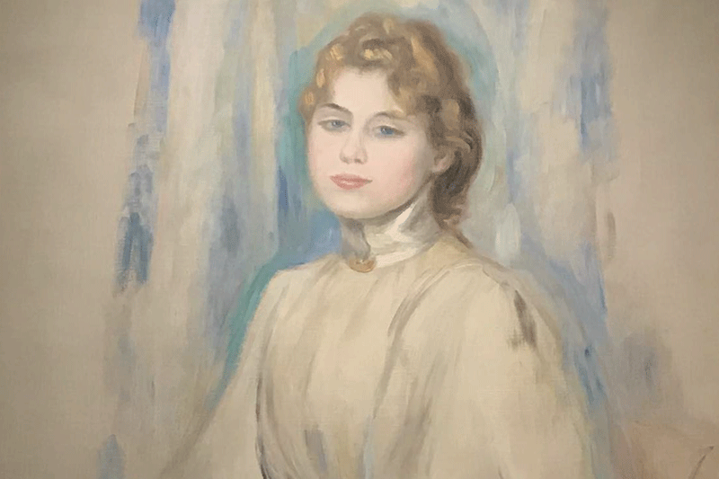 Pierre-Auguste Renoir - Portrait de Mademoiselle Yvonne Lerolle 