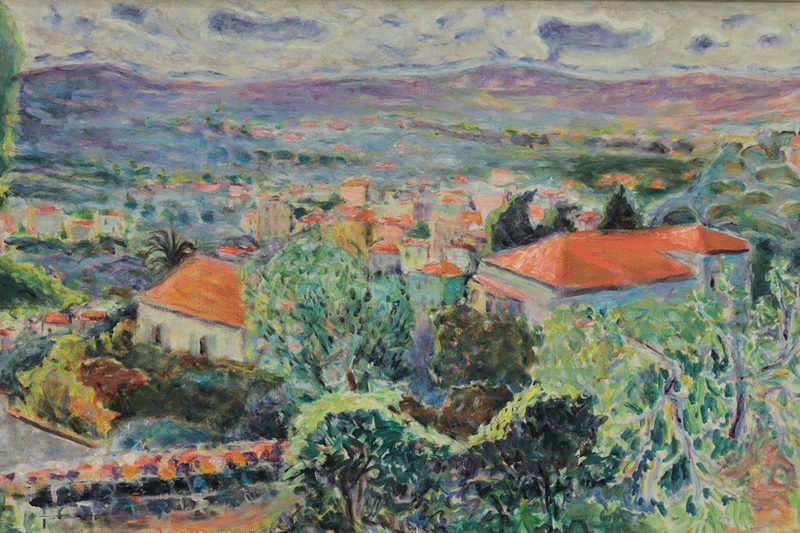 Pierre Bonnard, Vue du Cannet